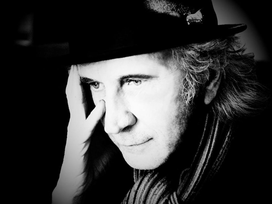 Frank Howson, black and white portrait