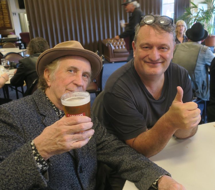 Frank Howson at play — candid photo